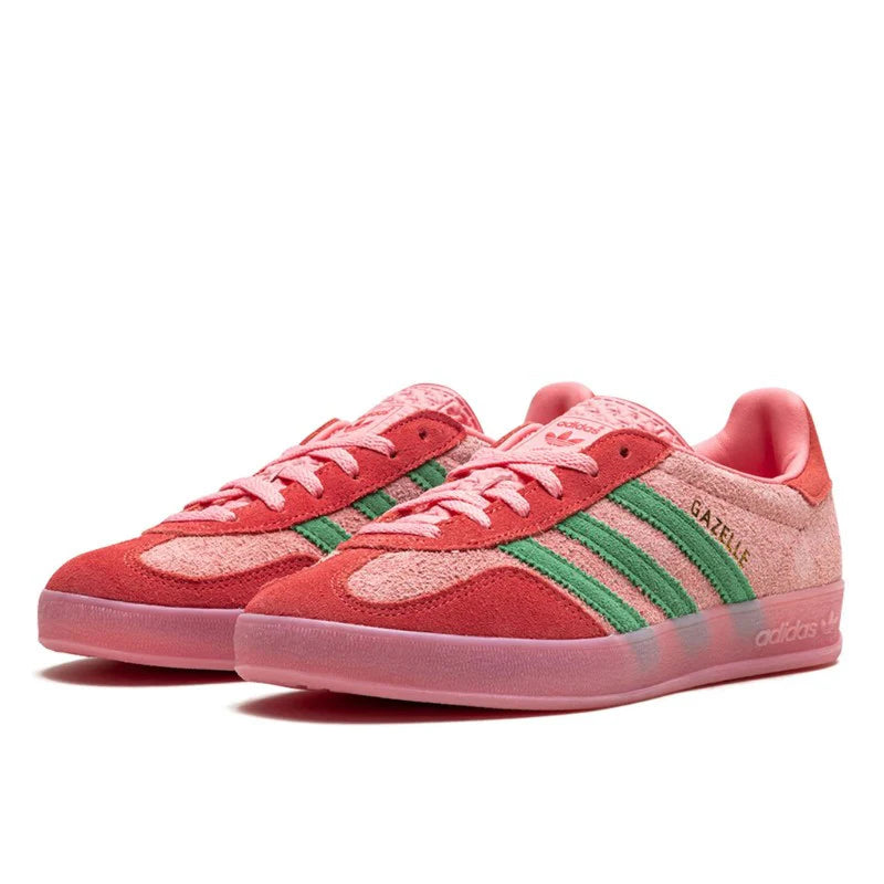 Adidas Gazelle Indoor Semi Pink Spark Preloved Scarlet