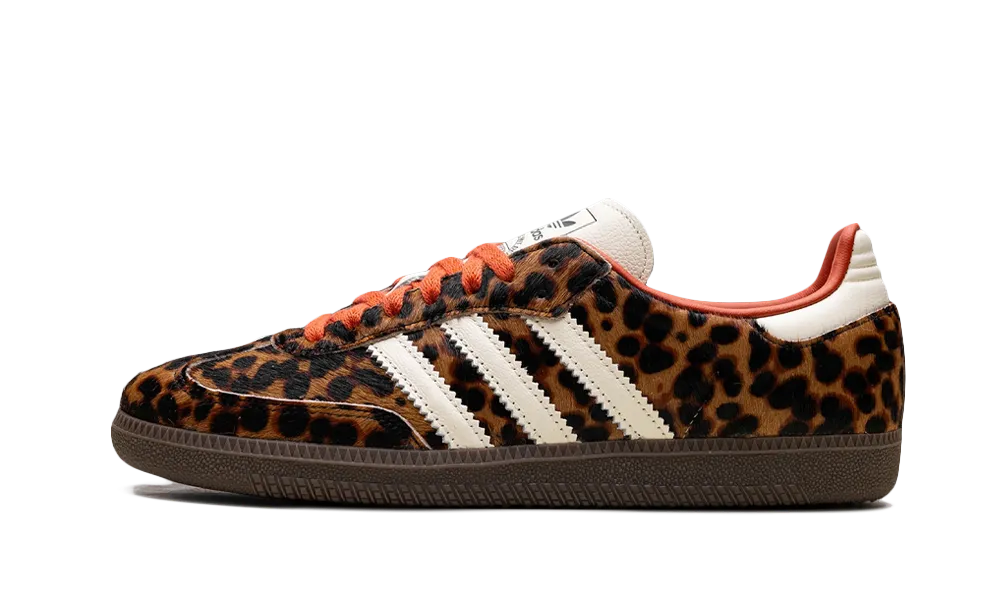 Adidas Samba OG Preloved Red Leopard