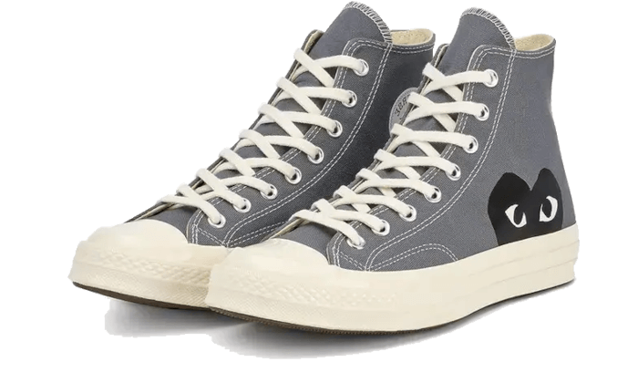 Converse Chuck Taylor All-Star 70s Hi Comme des Garçons PLAY Steel Grey