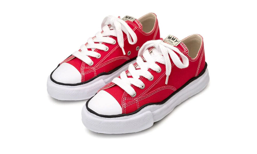 Maison Mihara Yasuhiro Peterson OG Sole Canvas Low Red