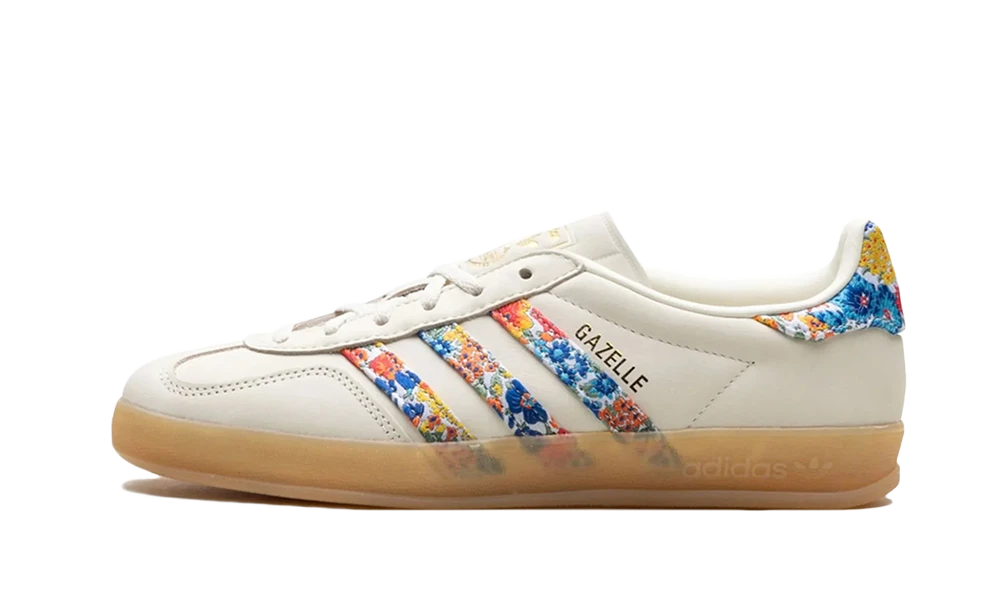 Adidas Gazelle Indoor Liberty London Floral Embroidery Stripes