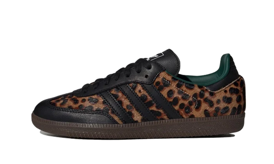 Adidas Samba Green Leopard