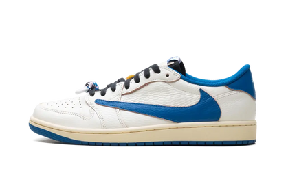 Air Jordan 1 Low OG Fragment Travis Scott White Blue