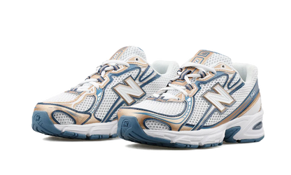 New Balance 740 Blue Gold Metallic