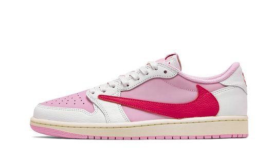 Air Jordan 1 Retro Low OG SP Travis Scott Sail Tropical Pink