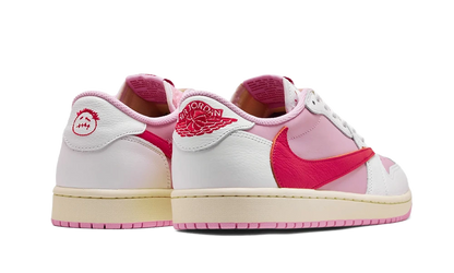 Air Jordan 1 Retro Low OG SP Travis Scott Sail Tropical Pink