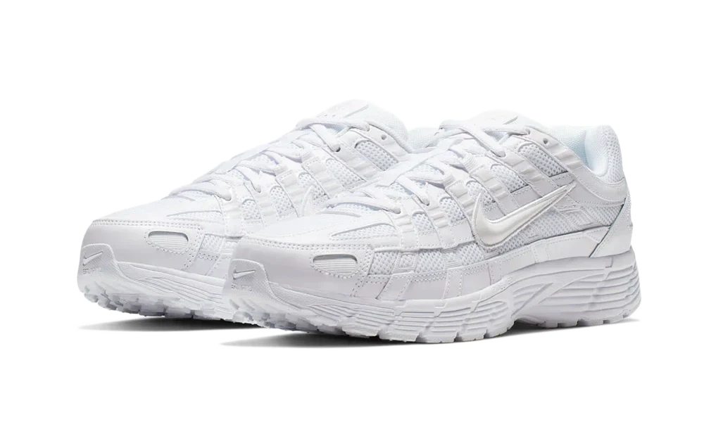 Nike P-6000 Triple White