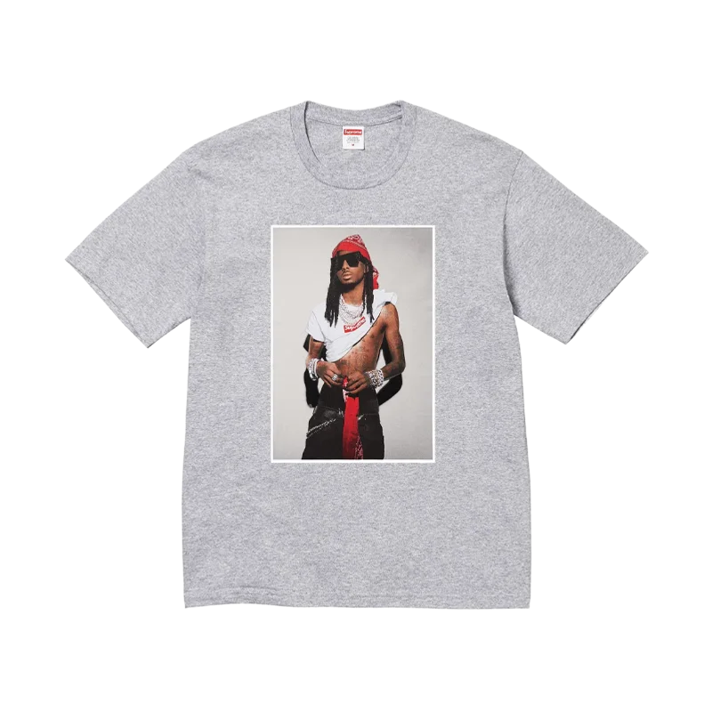 Supreme - Supreme Playboi Carti Tee Heather Grey