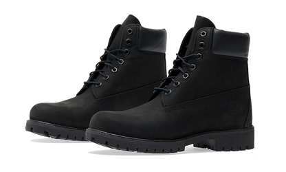 Timberland 6" Premium Waterproof Boot Black Nubuck