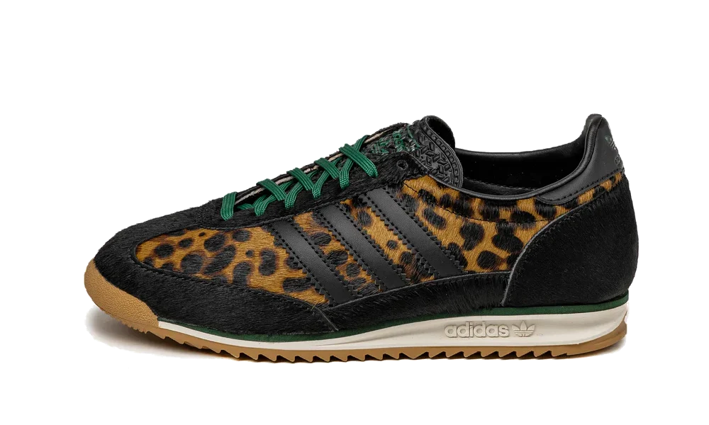 Adidas SL 72 Leopard Black Green