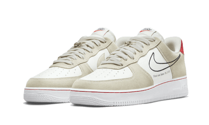 Nike Air Force 1 Low First Use Light Sail Red