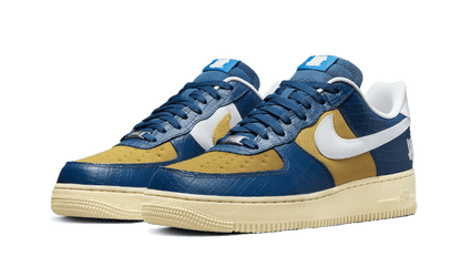 Nike Air Force 1 Low SP Undefeated 5 On It Blue Yellow Croc