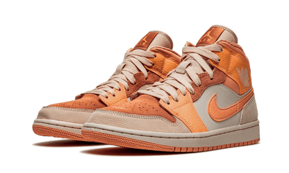 Air Jordan 1 Mid Apricot Orange