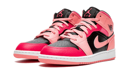 Air Jordan 1 Mid Coral Chalk Pink