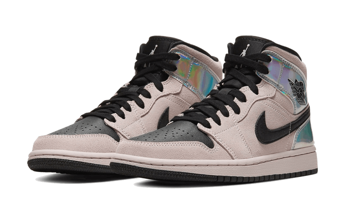 Air Jordan 1 Mid Dirty Powder Iridescent