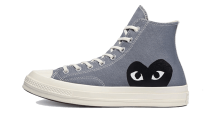 Converse Chuck Taylor All-Star 70s Hi Comme des Garçons PLAY Steel Grey