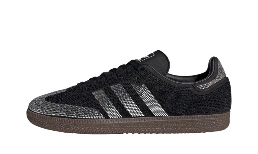 Adidas Samba OG Rhinestone Black Silver