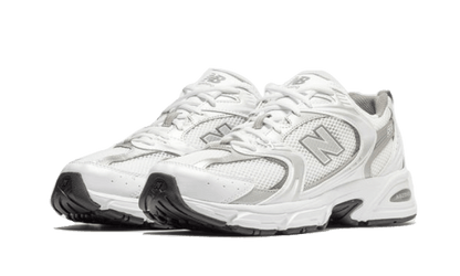 New Balance 530 White Silver Metallic