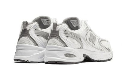 New Balance 530 White Silver Metallic