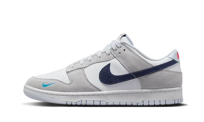 Nike Dunk Low White Midnight Navy