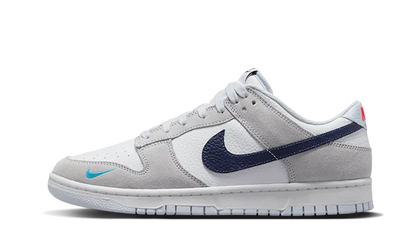 Nike Dunk Low White Midnight Navy