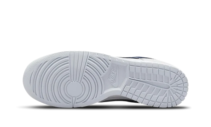 Nike Dunk Low White Midnight Navy