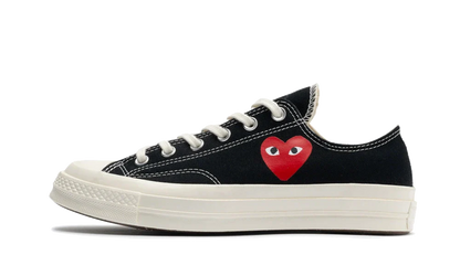 Converse Comme des Garçons Single Heart Chuck 70 Black Low