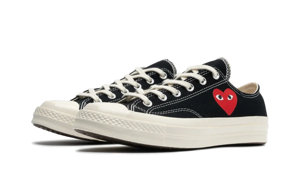 Converse Comme des Garçons Single Heart Chuck 70 Black Low