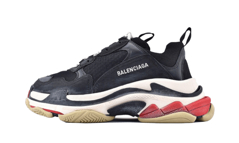 Balenciaga Triple S Black Red
