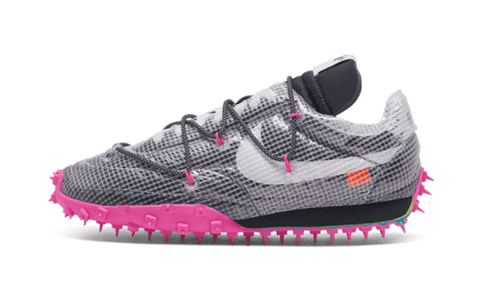 Nike Waffle Racer Off-White Black Fuchsia